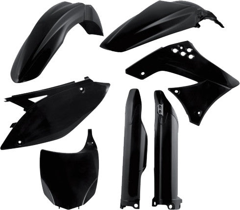 Acerbis Plastic Kit Black - 2198060001 Kawasaki KX 450 2009-2011