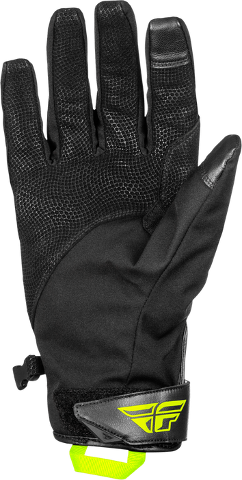 Fly Racing 371-0617M 371-0617M TITLE LONG GLOVES RED/BLACK/HI-VIS MD