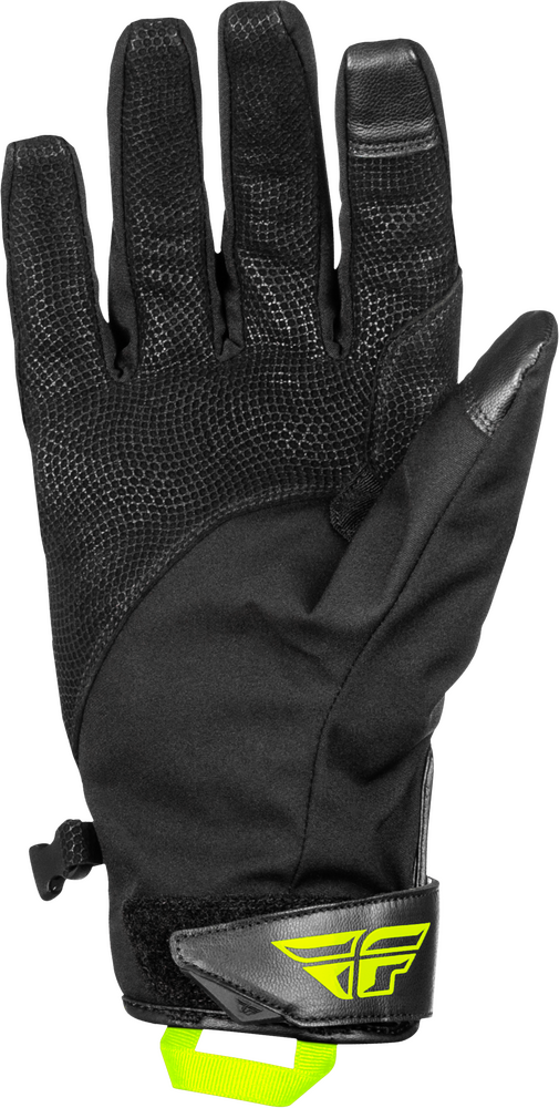 Fly Racing 371-0617XS 371-0617XS TITLE LONG GLOVES RED/BLACK/HI-VIS XS