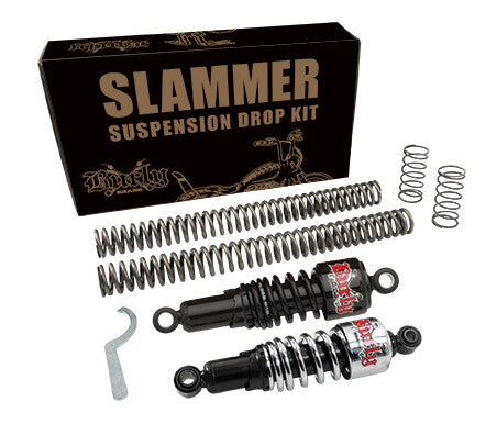 Burly Brand Burly Slammer Kit Chrome FXD - B28-1003 For Harley Dyna 2006-2017