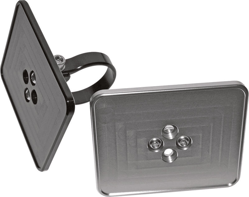 Axia 12-9203 MODREGPLT-C REGISTRATION STK MOUNT SILVER 1 CLAMP NEEDED