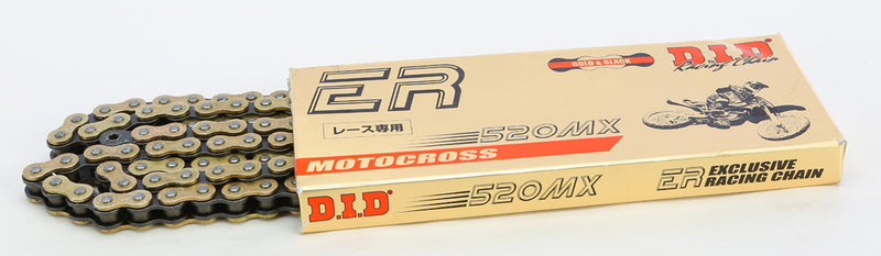 D.i.d 690-40114 520MXX114RB HI-PERFORMANCE 520MX-114 RACING CHAIN GOLD