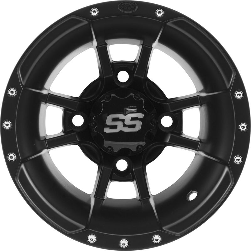Itp SS112 Black 10X5 4/144 3+2 - 1028334536B For Honda ATV/UTV Models 1993-2009 | Can-Am 450 2008-2012 | Suzuki ATVs 2003-2009