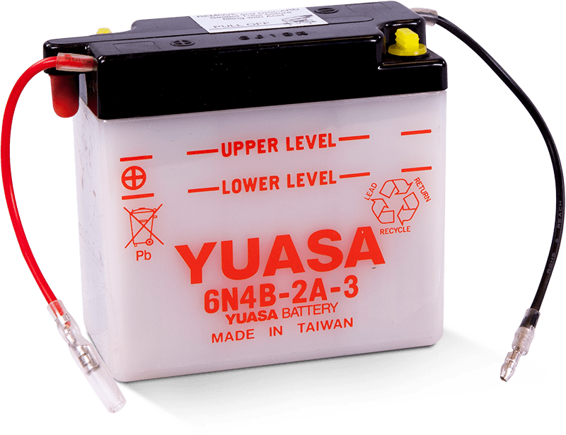 Yuasa Battery YUAM26B43 Yuasa 6N4B-2A-3 Conventional 6-Volt Battery - User 1