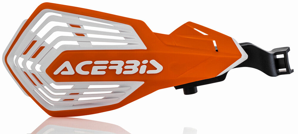 Acerbis Handguard K-Future Orange White - 2801976816 KTM Dirt Bikes 2014-2024