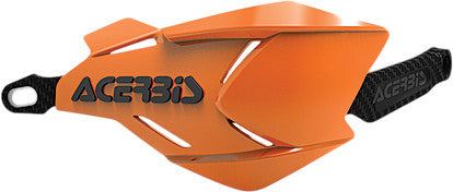 Acerbis X-Factory Handguard Orange Black - 2634661008 For Husaberg Dirt Bikes 1989-2014 | Beta Dirt Bikes 2008-2018 | Aprilia 450 / 550 2006-2013