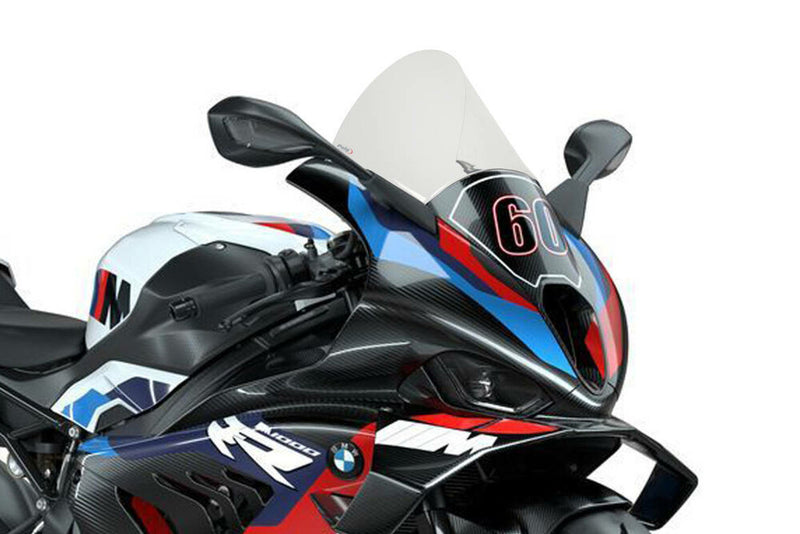 Puig Hi-Tech Parts Windscreen R-Racer Clear - 21617W BMW M1000RR 2023-2024