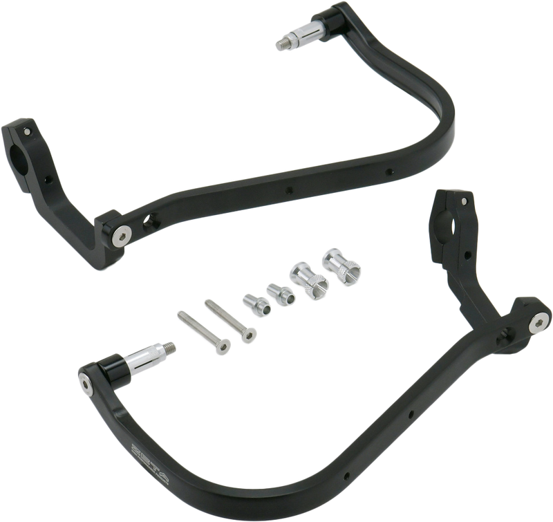 Zeta Adventure Armor Handguards PR Black - ZE72-6051 Honda CRF 300 2021-2023