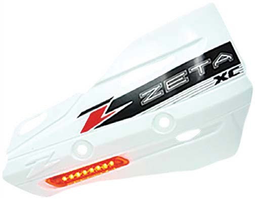 Zeta Armor-Guard XC Protector W Flasher White - ZE72-3410 For Husaberg Dirt Bikes 1989-2014 | Beta Dirt Bikes 2008-2018 | Aprilia 450 / 550 2006-2013