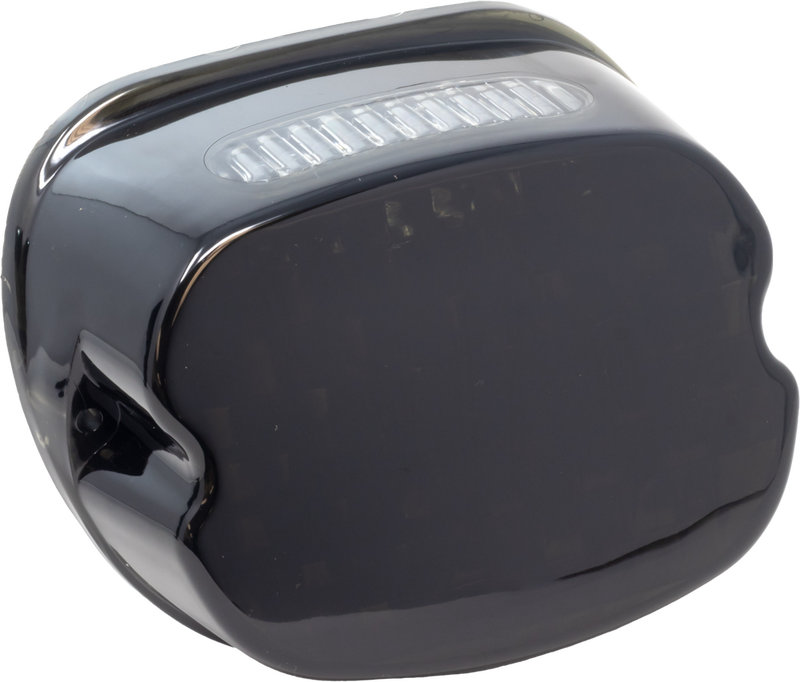 Letric Lighting Co 850-09543 LLC-STL-R SLANTBACK LED TAILIGHT RED LENSE