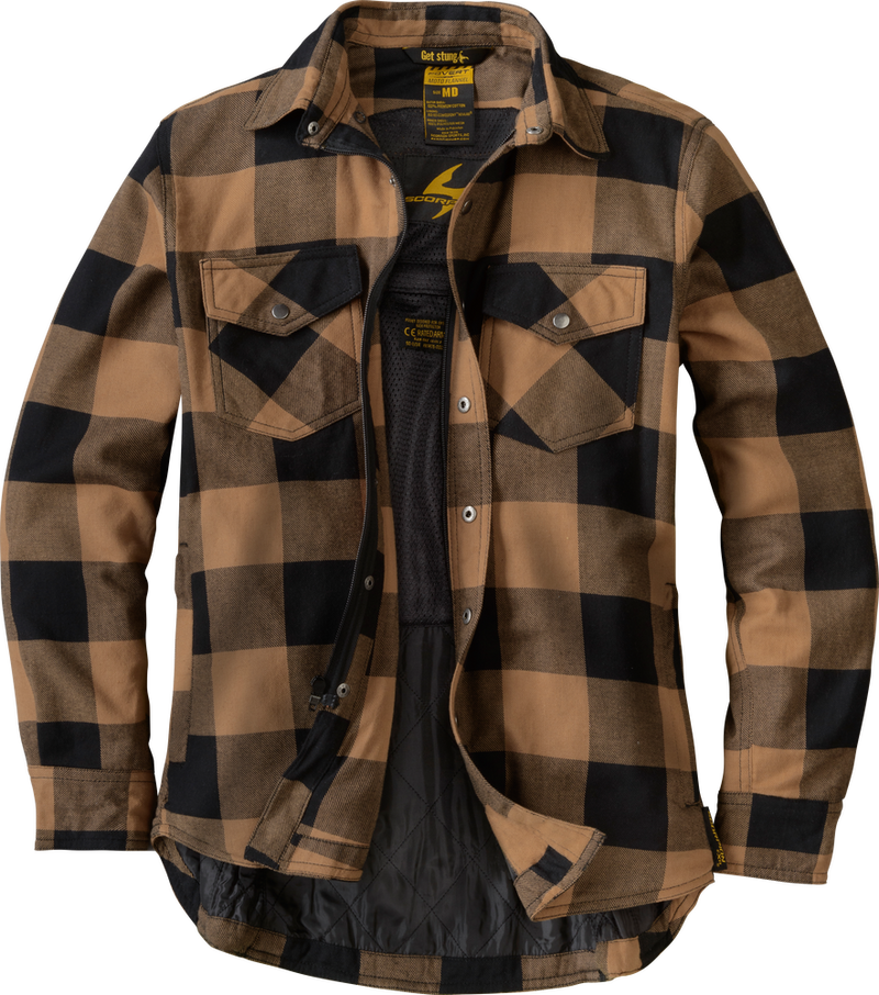 Scorpion Exo 75-6120XS 52221-2 COVERT WOMENS FLANNEL SAND XS