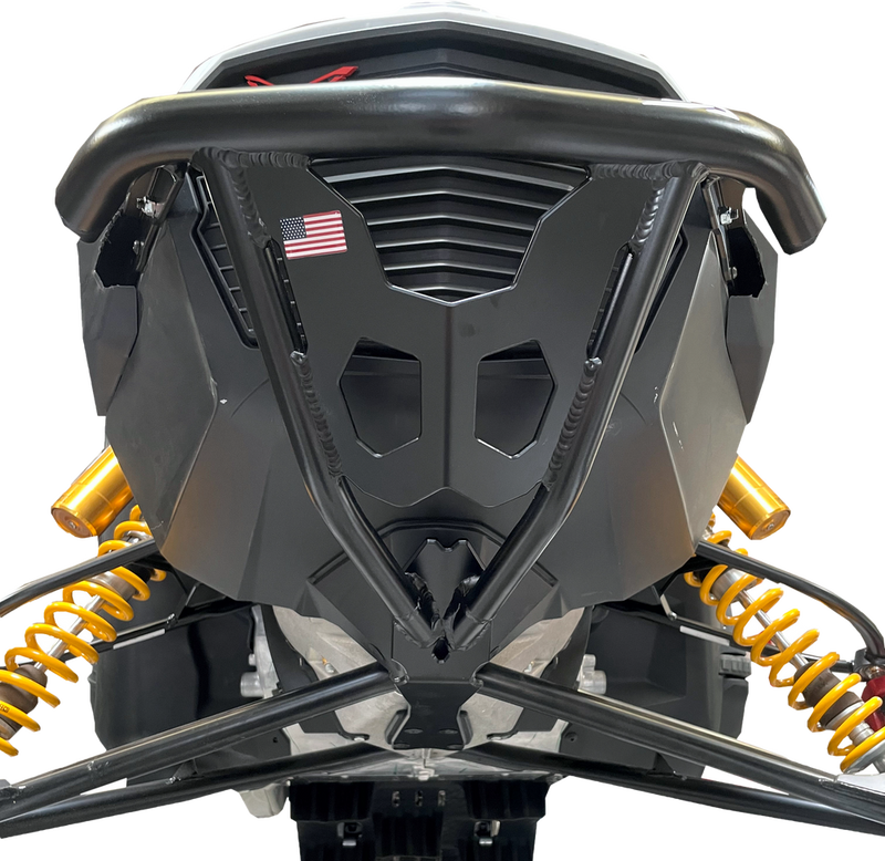 Spg Front Bumper Flat Black S D GEN 5 - D-SDFB600-FBK For Ski-Doo Snowmobiles 2023-2025 | KTM Freeride 2023