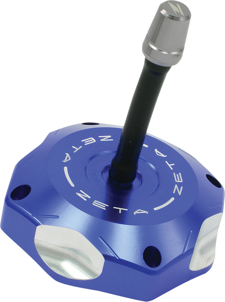 Zeta Billet GAS CAP Blue - ZE87-1501 For Kawasaki Dirt Bikes 2005-2024 | Yamaha Dirt Bikes 2004-2024 | Suzuki RMZ 450 / RMZ 250 2018-2024