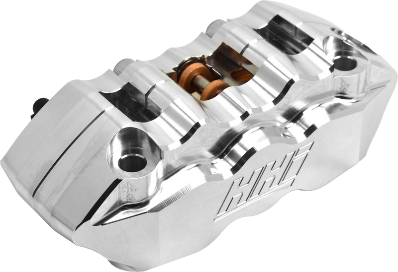 Hawg Halters Inc 750-04064 RHRMCC6108 6 PIST FRT RADIAL MNT CAL R/H CHROME