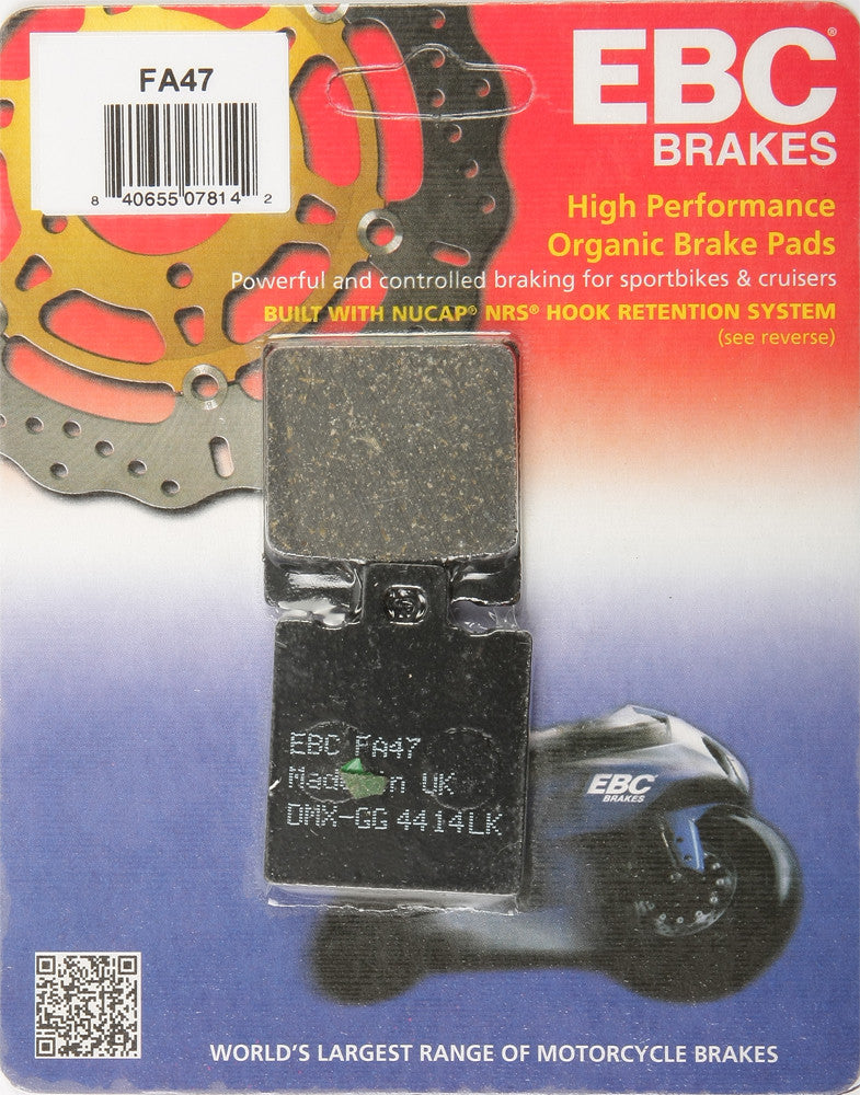Ebc Brake Pads - FA47 Aprilia 250 1999-2002