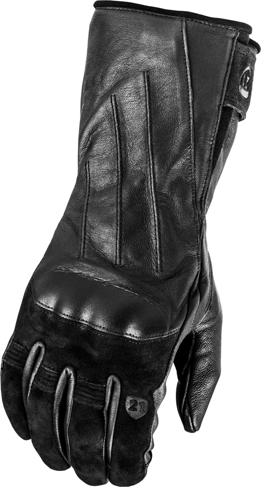 Highway 21 Hook Gloves Black MD