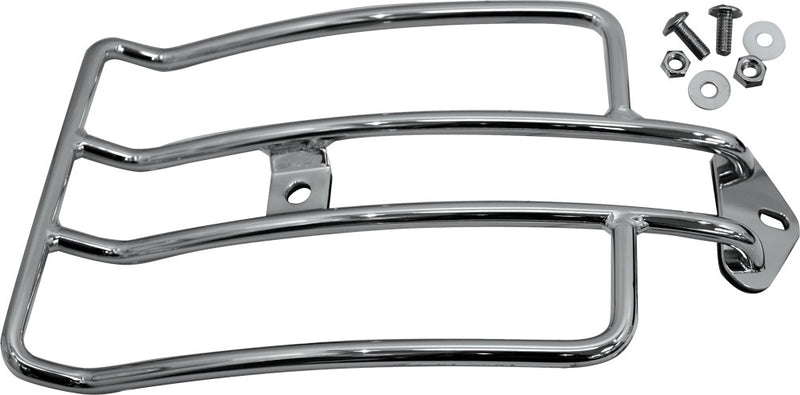 Harddrive Solo Luggage Rack Chrome W 200MM Tire - C77-0081 For Harley Softail 2006-2016