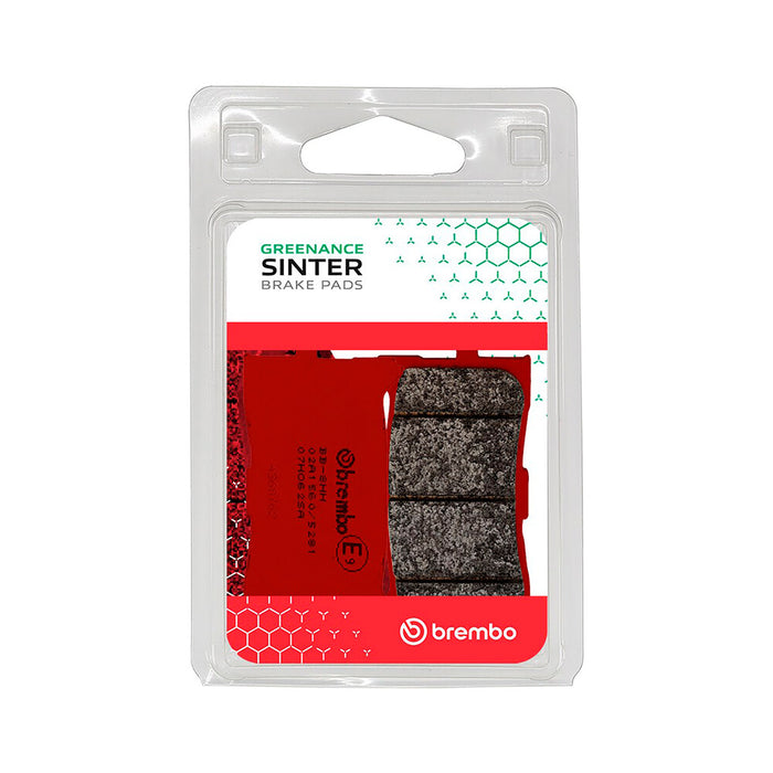 Brembo 177-0143 07HO62SA PRIME BRAKE SA PADS SINTERED