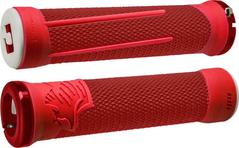 Odi 206-1353 D35A2RF-R AG-2 MTB/BMX GRIPS RED/FIRE RED W/RED