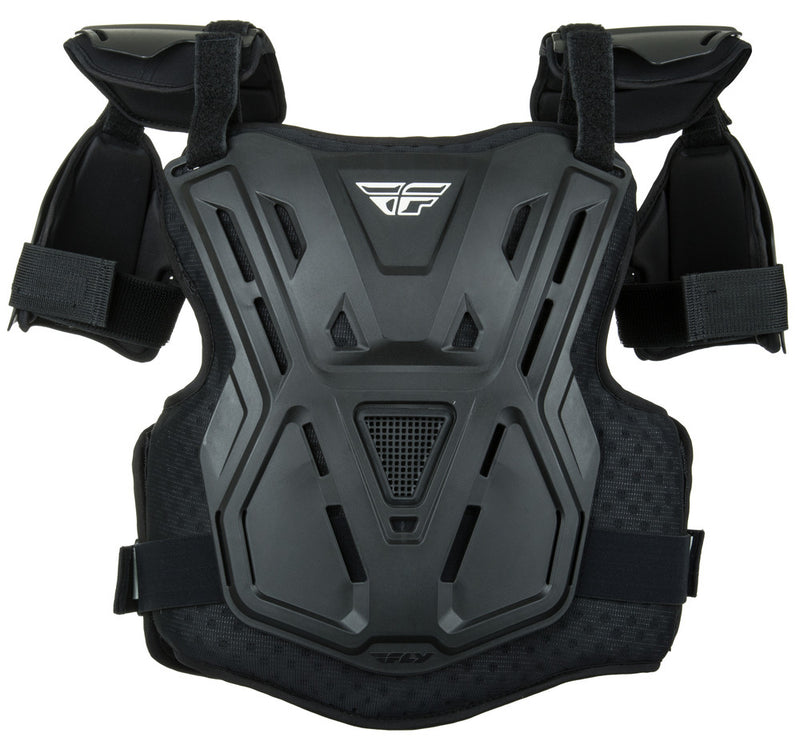 Fly Racing 36-16060 36-16060 YTH CE BLK YOUTH CE REVEL ROOST GUARD BLACK