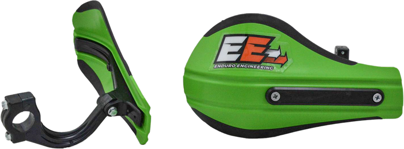 Enduro Engineering Composite MNT Roost Deflectors Green With Mounting Hardware - 53-229
