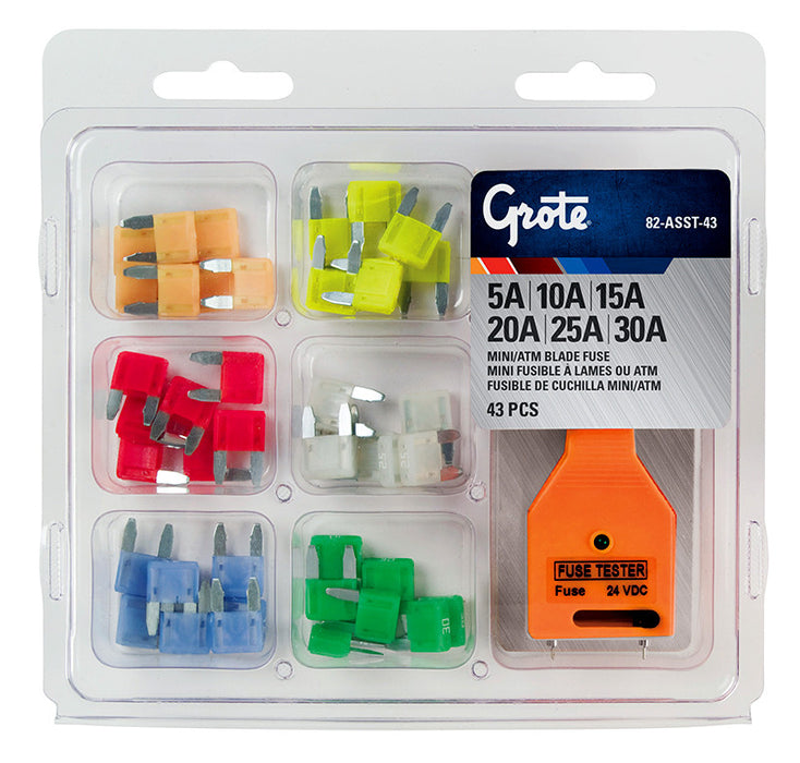 Grote 58-9578 82-ASST-43 ATM FUSE ASMT 42/PK