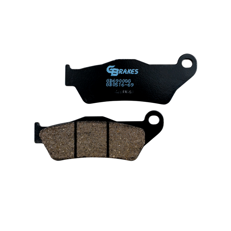 Gbrakes Brake Pads Semi Metallic - GB0516-69 For Harley Street 2016 | KTM Motorcycles 2003-2022 | Ducati Monster / Multistrada 2007-2008