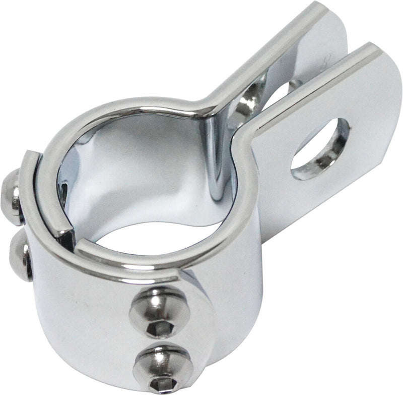 Harddrive 820-1973 53-010 THREE PIECE FRAME CLAMP 1-1/4 CHROME