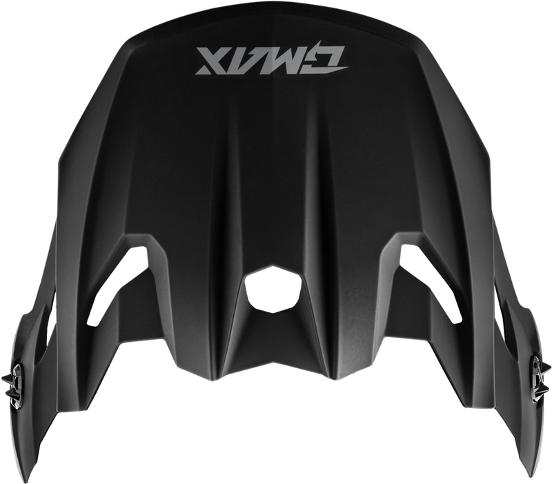 Gmax 72-7535 G096002 MX-96 SOLID HELMETS VISOR MATTE BLACK