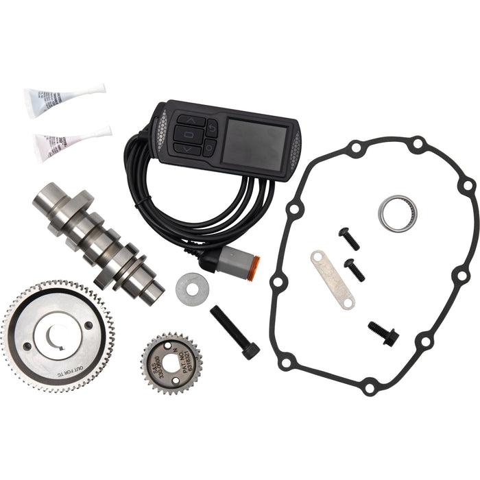S&S CYCLE 0925-1346 330-0726 475 Camshaft Kit with Dynojet PV-3 - Camshaft Kit with PV-3 Tuner - 475G Gear Drive - M8 Touring
