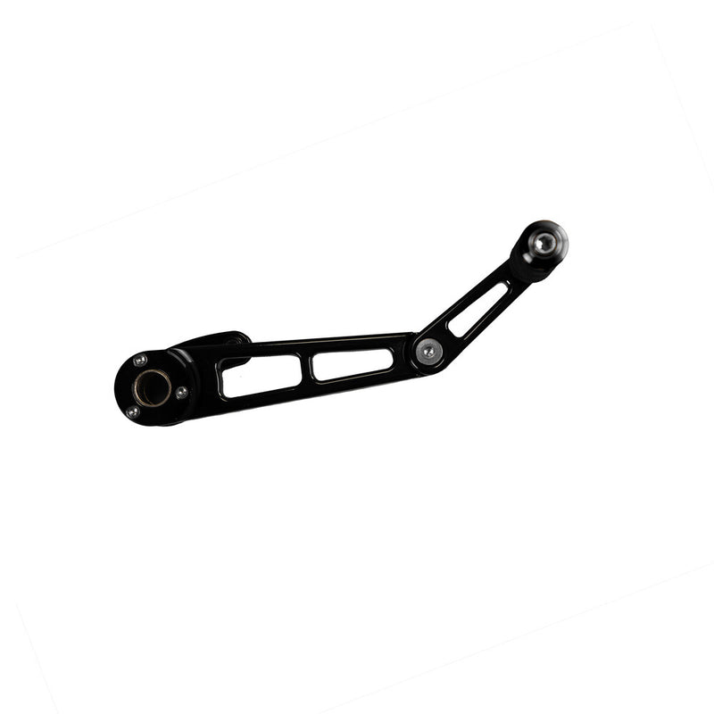 Santoro Fabworx SF30030 Just THE TIP ADJ BRK ARM Black W TOE PEG Black For Harley Touring 2015-2026