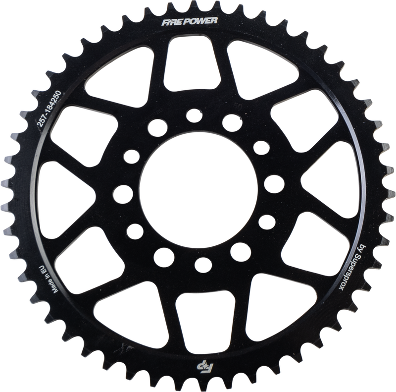 Fire Power 257-184250 FPS-1842-50- BLK REAR SPROCKET STEEL 50T BLK