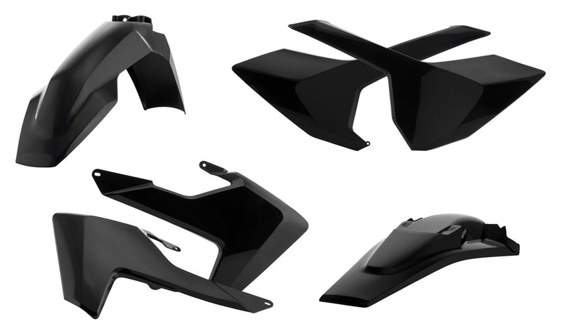 Acerbis Full Plastic Kit Black - 2462610001 Husqvarna Dirt Bikes 2016-2018