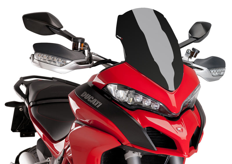 Puig Hi-Tech Parts Windscreen Racing Black - 7622N Ducati Multistrada 2015-2019