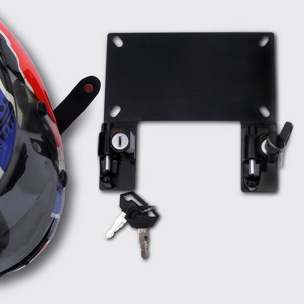 Ztechnik 562-09909 Z5505A LICENSE PLATE BRACKET W/HELMET LOCK BLACK BMW