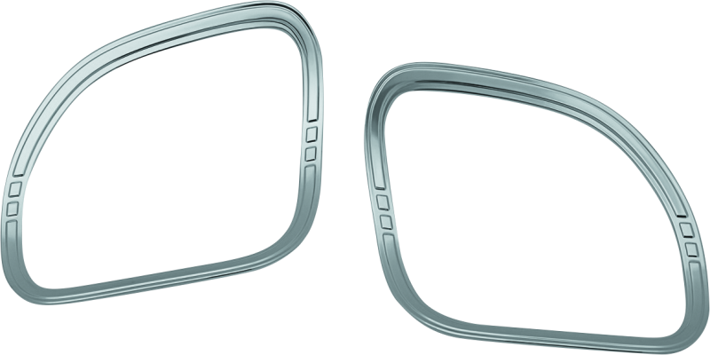Kuryakyn 7385 Tri-line Speaker Accents For Road Glide Chrome - Photo - Primary