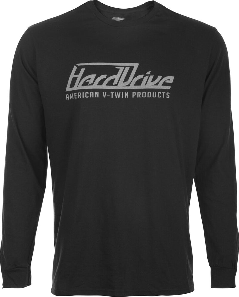 Harddrive 800-02062X 800-02062X HARDDRIVE LONG SLEEVE TEE BLACK/GREY 2X
