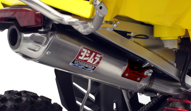 Yoshimura Signature RS-5 Full System Exhaust SS-AL-SS - 3115007350 Suzuki 450 QuadRacer 2006-2009