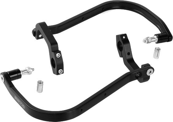 Zeta 634-5104BK ZE72-6001 ADVENTURE ARMOR HANDGUARDS 22.2MM PR BLACK