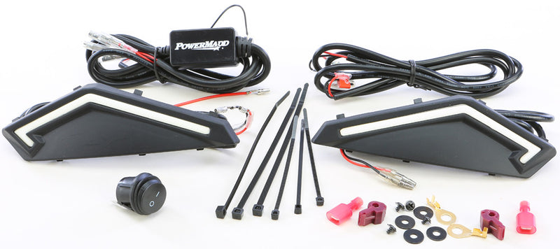 Powermadd 18-95085 34290 POWERMADD HANDGUARD LIGHT KIT FITS STAR SERIES
