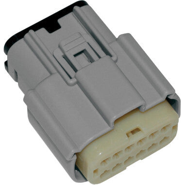 Namz Custom Cycle 850-08315 NM-33472-1202 MLX 12-PIN FEM CONN BLACK MAIN HARNESS HD 72489-07GY GLIDE