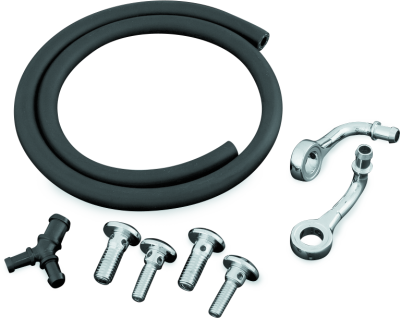 Kuryakyn 9932 Bluegrass Breather Kits 93-06 With CV Carb, 01-17 Delphi(ex. 08-17 Touring) - Photo - Primary