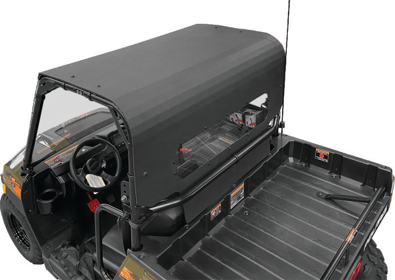 QuadBoss 320484 18-22 Polaris Ranger 150 EFI Roof Windshield & Rear Panel Kit - User 1