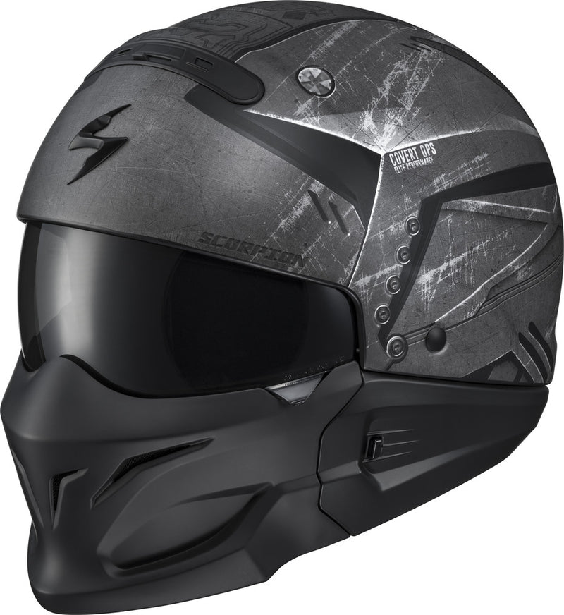 Scorpion Exo 75-16043X COV-1318 COVERT OPEN-FACE HELMET INCURSION BLACK 3X