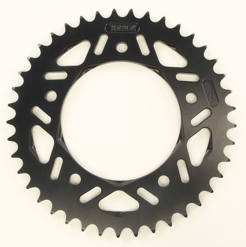 Vortex Rear F5 Sprocket Aluminum 41T-525 Black HC Yamaha - 654K-41