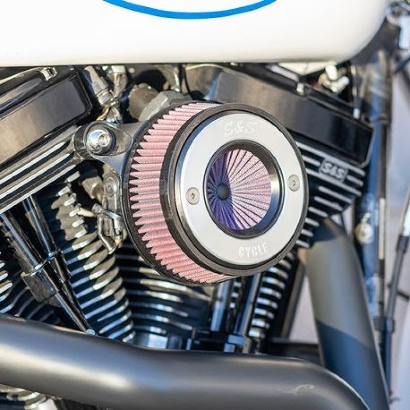 S&S Cycle 170-0716A 01-17 BT Models Stealth Air Stinger Kit W/ S&S Ring - Photo - Primary