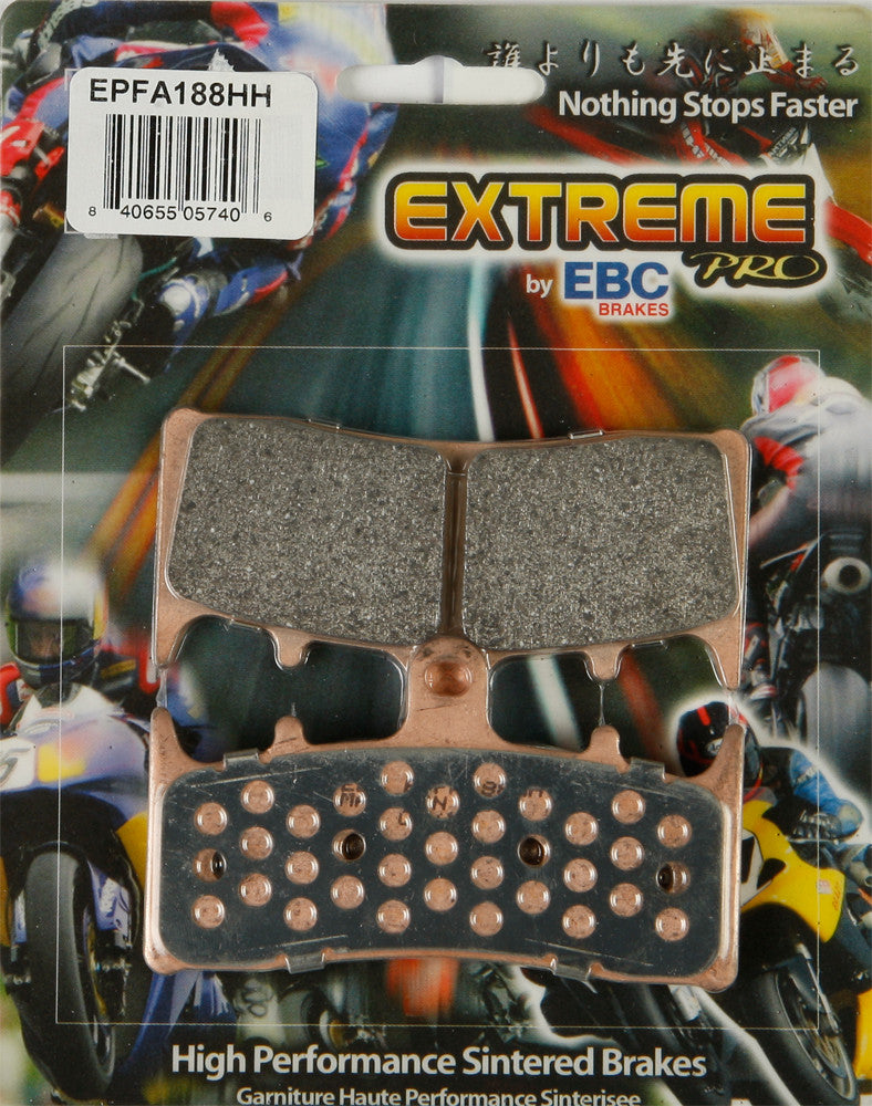 EBC Extreme PRO Brake Pads - EPFA188HH Kawasaki Motorcycles 1996-2008