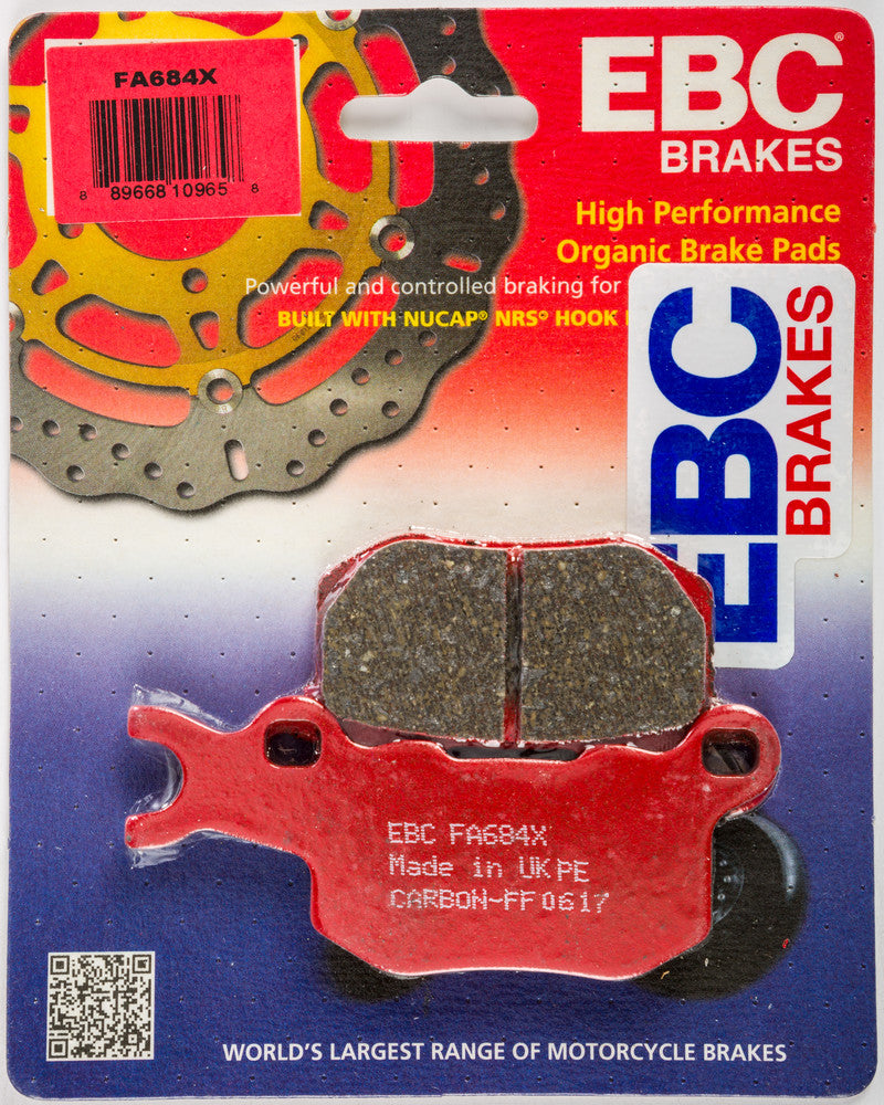 Ebc Brake Pads Carbon X Series - FA684X Can-Am Defender 2016
