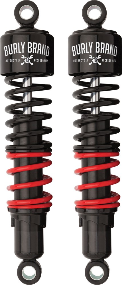 Burly Brand Stiletto Shocks 13" Touring ` HVY Weight - B28-1257 For Harley Touring 1995-2026