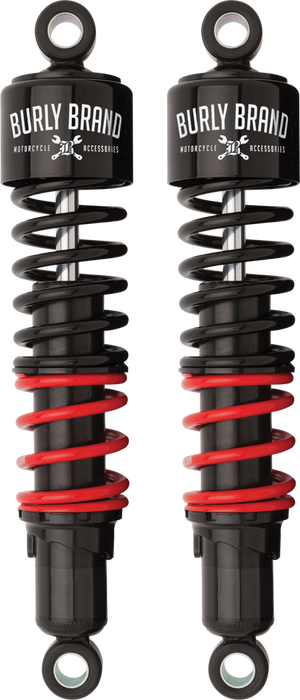 Burly Brand 750-05581 B28-1257 STILETTO SHOCKS 13" TOURING `95-25 HVY WEIGHT